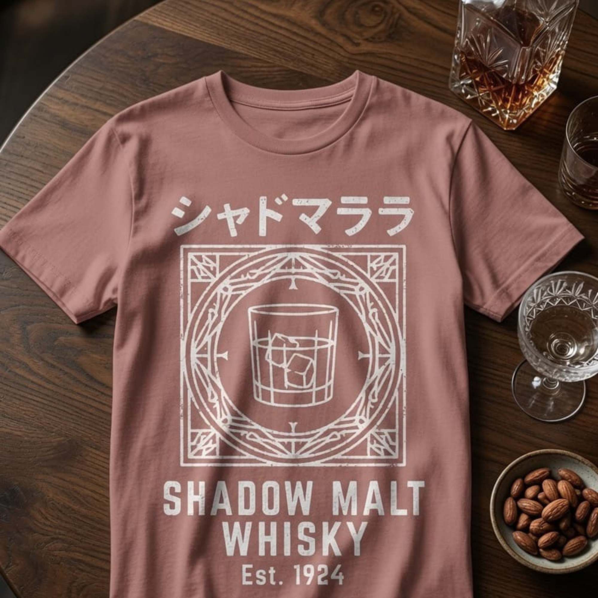 Japanese Whiskey Graphic T-Shirt -2