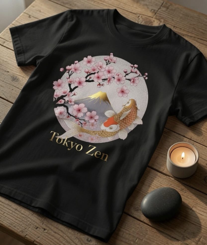 Tokyo Zen Graphic T-Shirt -1